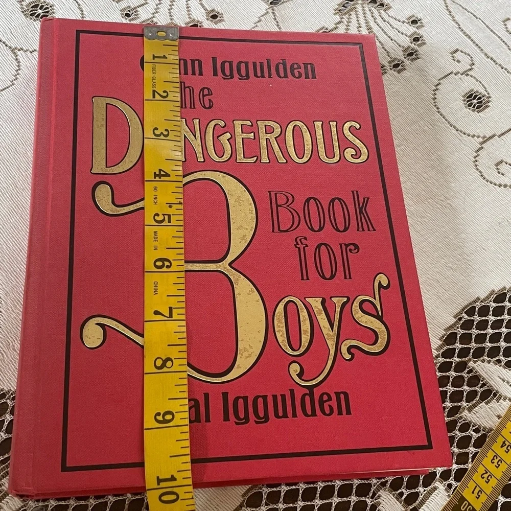 The Dangerous Book for Boys — Title Page (White/Black)